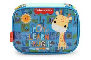 Estojo Escolar Azul Turquesa - Fisher Price Luxcel